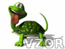 Slintající želva, Zvířátka - Animace na mobil - Ikonka