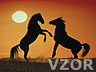 Koňská romantika, Koně - Zvířátka na mobil - Ikonka